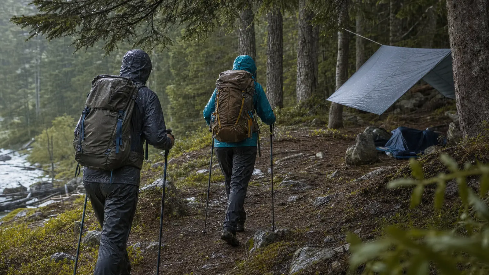 Backpacking in the Rain: Can You Keep Sleep Gear Dry?