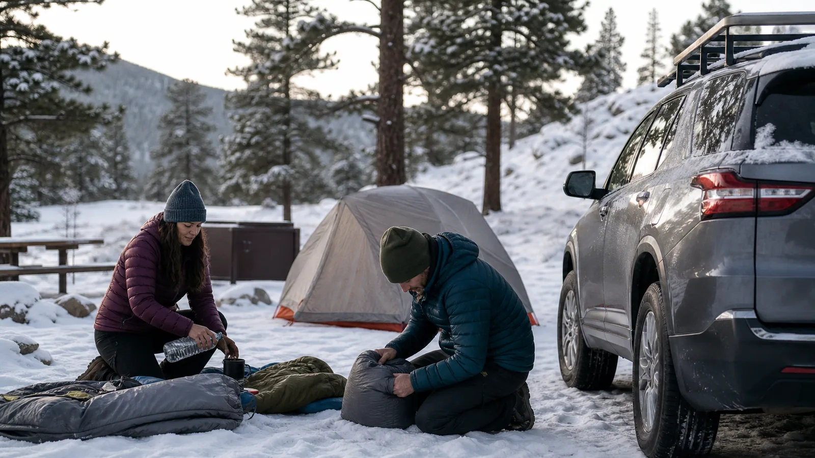 Winter Camping: Why Your Route Ceiling Has to Drop