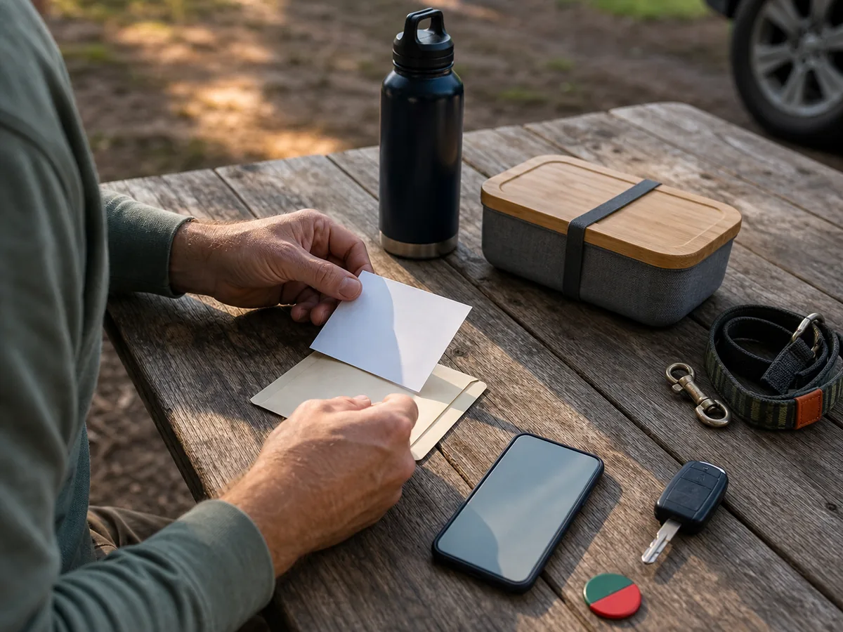 Camping reservation confirmation beside official records for water food storage fires vehicles pets and checkout - campground rule record | KnowOutdoor