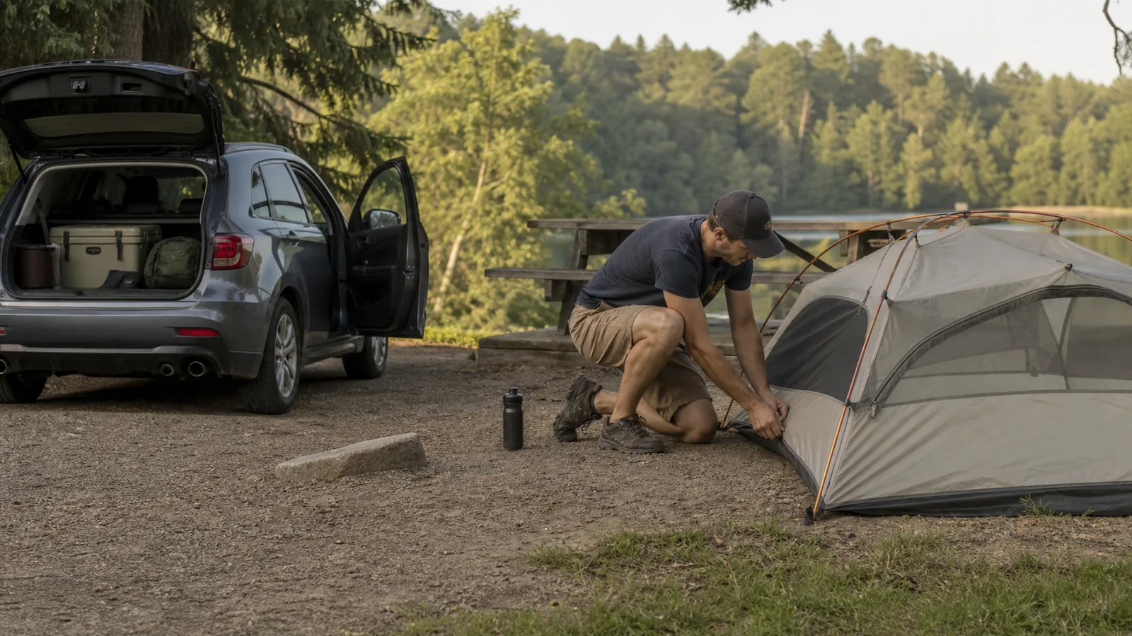 Solo Camping Means Every Critical Task Works for One